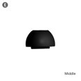 thumbnail image 1 of 1 Pair For AirPods Pro Ear Tips Memory Foam Tips Anti Slip Earbuds Ear Cushion Replacement Earphone Ear Pads Small Medium Large, 1 of 5