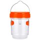 thumbnail image 1 of Atrapadores solares portátiles para s al aire libre, no tóxico, eficaz, reutilizable con luz LED para s de jardín, granjas, captura de naranja Baoblaze trampa para avispas de abejas, 1 of 7