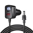 thumbnail image 1 of For Starlink Mini Power Cable 100W 12V-24V Cigarrete Lighter Adapter to DC Power Cable with USB Type, 1 of 5