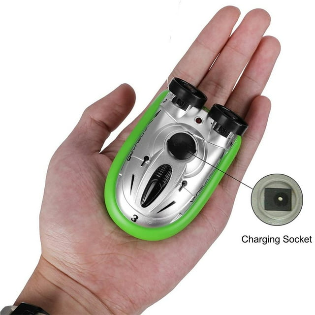 Maoww Mini RC Boat for Kids Remote Control Racing Boats Hovercraft Boat Parent-Child Interactive Water Toy Green