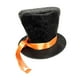 thumbnail image 5 of Sombrero de copa, accesorio de fiesta, sombreros para Halloween, disfraces, actuaciones y fiestas. Negro, 5 of 9
