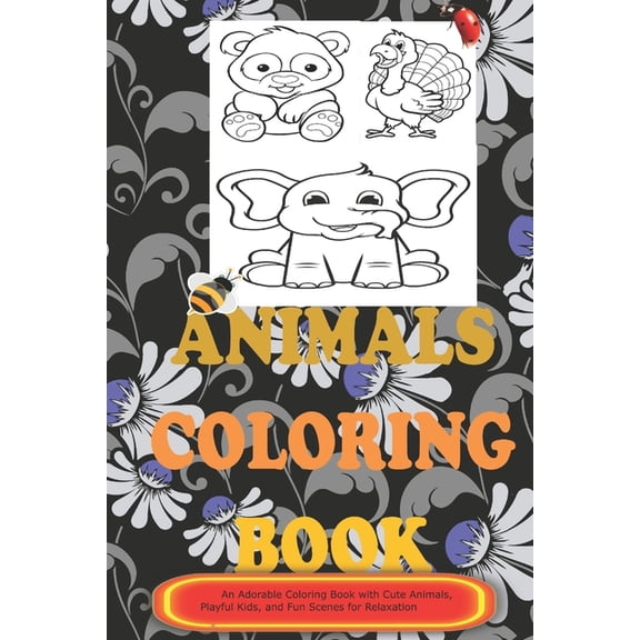 Animal Coloring Book (Paperback)