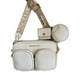 thumbnail image 3 of BOLSA MICHAEL KORS ORIGINAL XBODY MEDIUM POKET CUERO BLANCO + ESTUCHE AIRPODS, 3 of 9
