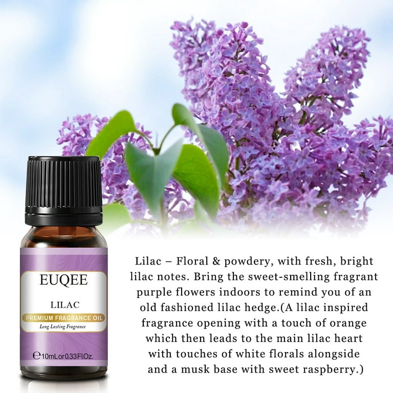 Premium Photo  Lilac essential oil in small bottles