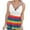 Multicolor, variant on 2026 ! asdoklhq Womens Plus Size Tops,Women's Lace Patchwork Printed Vest Sleeveless Blouse Suspenders Tops