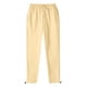 thumbnail image 1 of Pantalones deportivos de longitud completa para hombre, de ocio, con bolsillo, color liso, cintura elástica, cordón ajustable, pierna recta, dobladillo retráctil, pantalones largos para hombre., 1 of 6