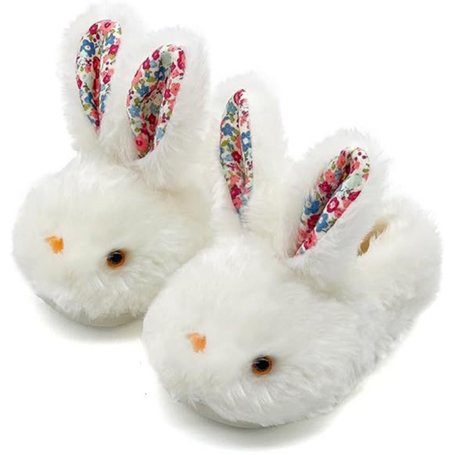 Slippers Pareja Esponjosas Casa Deslizantes Conejo Lindas para Mujeres