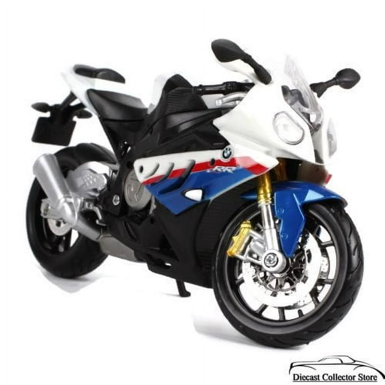 BMW S1000RR White Red Blue Motorcycle 1 12 by Maisto 31191
