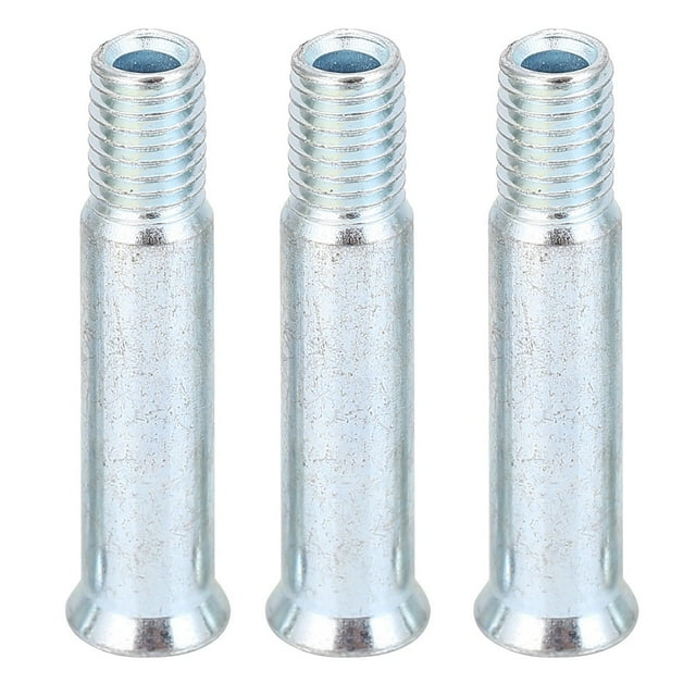 FAGINEY 15 Pcs Axes de Roue de Skate en Acier Vis de Fixation Remplacement de Patinage en Ligne, Axe de Roue de Skate, Axe de Skate
