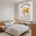 thumbnail image 4 of Farmhouse Cow Kitchen Curtains, Vintage Animal Life Better Abstract Text Light Filtering Window Curtain Panels, 2Pcs Rod Pocket Window Treatments Set for Living Room Bathroom Bedroom 42x63 Inches, 4 of 9