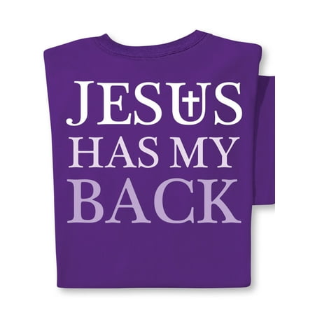 jesus has my back t shirt