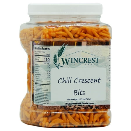 Chili Crescent Bites - Rice Crackers - 1.25 Lb