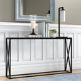 thumbnail image 5 of Evelyn&Zoe Malva 26" Modern Metal Table Lamp with White Milk Cylinder Glass Shade, 5 of 7