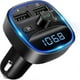 thumbnail image 1 of Lencent Bluetooth Fm Transmitter Car Adapter Bluetooth Transmitter For Car Radio, Hands-free Kit, 2 Usb Ports, Supports Sd Card Usb Sticks, 1 of 5