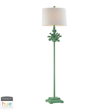 Coral Floor Lamp in Green - with Philips Hue LED