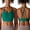 Green, variant on Women Fashion Solid Beauty Back Strap Sports Running Fitness Yoga Wear Sports Bra Underwear Sports Bra Cups Sports Bras Pack for Women Padded Bras for Women Womens Bras Comfortable Wide Band Large Bra