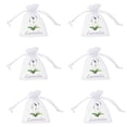 thumbnail image 2 of 20pcs Lavender Sachets Drawstring Bags Empty Organza Pouches Sachet Empty Bags Organza Gauze Bags for Lavender Herbs Spices White, 2 of 4