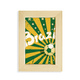 thumbnail image 1 of Marco de foto Unbranded de madera cultura de futbol Brasil amarillo verde 5 x 7 pies, 1 of 4