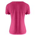 thumbnail image 7 of yunLCZ Basic Women's Tees Everyday Low Price Womens Frenchy Summer Tops Crewneck Short Sleeve T Shirts Casual Knit Blouses Top Shirts Summer short sleeve loose fit tunics, 7 of 7
