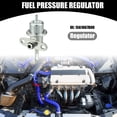 thumbnail image 2 of Unique Bargains Fuel Pressure Regulator No.1561067D00 for Chevrolet Tracker 1999-2004 Metal Silver Tone 1 Pc, 2 of 6