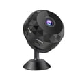 thumbnail image 2 of Cámara domo para mascotas, 1080P HD, WiFi, inalámbrica, para interiores, seguridad del hogar, mini cámara para niñeras con control por aplicación, detección de movimiento, grabadora miniatura negra., 2 of 8