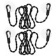 thumbnail image 2 of Tendedero portátil telescópico con ventosa, 2 unidades, resistente al viento y sin perforaciones, 2 of 6