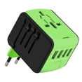 thumbnail image 3 of Adaptador de viaje universal Cargador de pared todo en uno portátil en todo el mundo Adaptador de enchufe de alimentación de CA para EE. UU. UE Reino Unido AU Teléfono celular Laptop, 3 of 9