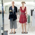 thumbnail image 3 of FDW 16" x 12" x 69" Polypropylene Adjustable Mannequin with Rotating Head & Arms, 3 of 7