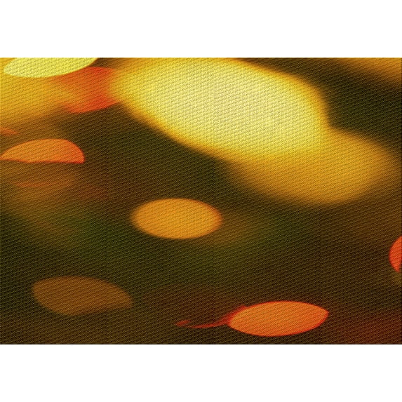 Ahgly Company Indoor Rectangle Patterned Blood Night Red Area Rugs, 5' x 8'