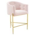 thumbnail image 4 of Modway Savour Tufted Counter Stool in Pink, 4 of 6