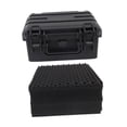 thumbnail image 3 of DYNWAVECA Portable Tool Box Hard Case Carrier Storage Bin with Pre Cut Sponge for Test Instruments Outing Equipments Cameras B, 3 of 9