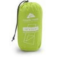 Ozark Trail Breathable Polyester Camping Sleeping Bag Liner Sheet, Green (78" L x 33.5" W)