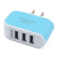 thumbnail image 2 of Universal Candy Color 3 USB Multi-Port Wall adapter; USB Charger US Plug Wall Adapter Cube Block AC 110-220V 5V, 2 of 3
