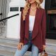 thumbnail image 4 of Cárdigan ligero para mujer Estilo informal Cárdigan drapeado suave para mujer Traje diario FLhrweasw Nuevo, 4 of 7
