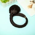thumbnail image 3 of Fishtail Ponytail Hair Extension 24 Inches Long Straight Fishtail Braid Ponytail Extensions Braiding Hair Synthetic Clip in Hair Piece, 3 of 6