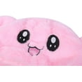 thumbnail image 3 of Animal Hat with Ears Moving Jumping Pop Up Beating Hat Plush Holiday Cosplay Dress Up Funny Gift for Kids(Light Up Pink Rabbit), 3 of 7
