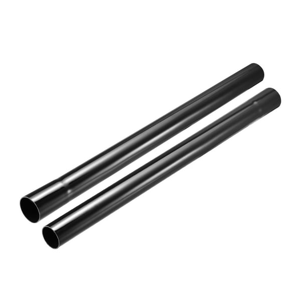 Extension Wand 32mm Plastic Tube 45cm Length Extend for Vacuum Cleaner Accessory, Black, 2Pcs