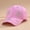 Pink, variant on Baseball Cap For Women Men Sequins Casual Sports Cap Hat Rhinestone Crystals Adjustable Breathable Baseball Cap Sparkle Bling Sun Hat Dad Hat Black One Size