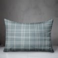 thumbnail image 3 of Creative Products Slate Hand Drawn Checkerboard 14x20 Spun Poly Pillow, 3 of 3