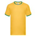 thumbnail image 1 of Fruit of the Loom Mens Ringer Contrast T-Shirt, 1 of 3