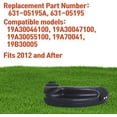 thumbnail image 4 of 631-05195A Mulch Plug Replacement for 631-05195, Compatible with MTD 42" / 46" Lawn Mowers 19A30046100, 19A30047100, 19A30055100, 19A70041, 19B30005, Fits 2012 and After, 4 of 5