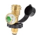 thumbnail image 2 of Adaptador de tanque de propano con manómetro, conector Universal de manómetro Pol, parrilla de Gas para barbacoa, RV Camper Pol, se convierte a, 2 of 9