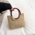 thumbnail image 1 of Bolsos de mano para mujer, moda de primavera, bolsos sencillos, bolsos de mano de gran capacidad para viajeros, 1 of 6