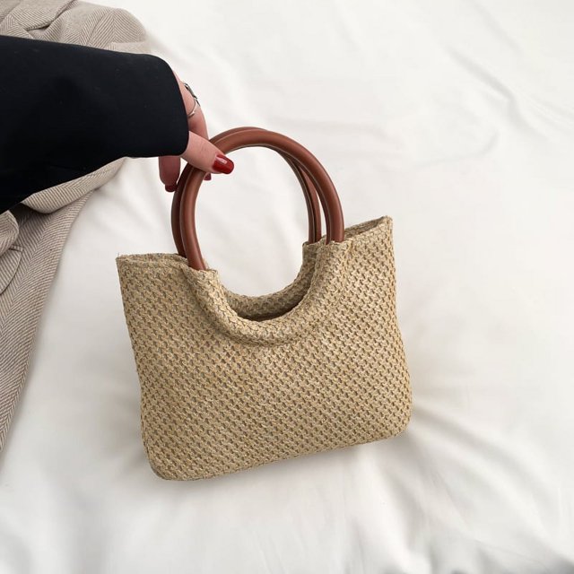 Bolsos de mano para mujer, moda de primavera, bolsos sencillos, bolsos de mano de gran capacidad para viajeros