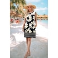thumbnail image 4 of Wiholl Summer Dresses for Women 2026 Beach Vacation Fashion Lace Mini Tank Dress with Pockets, 4 of 9