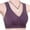 Multicolor, variant on Daisy Bra for Seniors Front Snap Closure Bras Comfortable Wireless Bras Stretchy Daily Breathable Sports Bra Solid Underwear