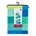 thumbnail image 4 of Mainstays Everyday Cool Multicolor Broken-Stripe Yarn-Dyed Cotton-Blend Beach Towel, 4 of 6