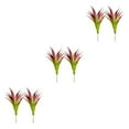 thumbnail image 3 of Bearachild 2 paquetes/lote de plantas falsas respetuosas con la piel, plantas de Color artificiales ecológicas para un rojo seguro y elegante Type1 NO1, 3 of 6