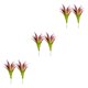 thumbnail image 3 of Matsuzay 2 paquetes/lote de plantas artificiales ecológicas combinadas de elegancia y frescura para el espacio vital Low Red Type1 NO1, 3 of 6