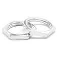 thumbnail image 1 of 1/8"-27 x W9/16" x 1/8" NPSM Thread Hex Panel Nut Low Carbon Steel Zinc Plated Pk 1000, 1 of 1